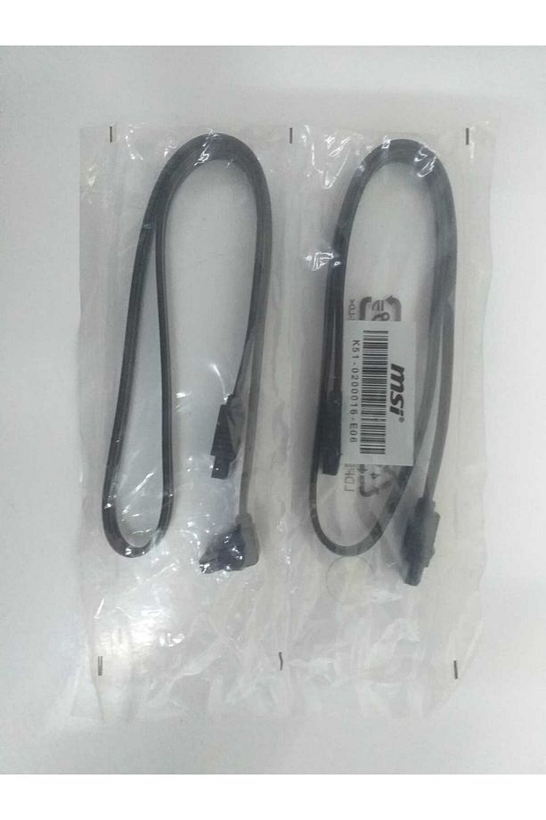 2 Adet E209329 Sata 3 Harddisk Hdd Ssd Sata Veri Kablosu 50cm - 1