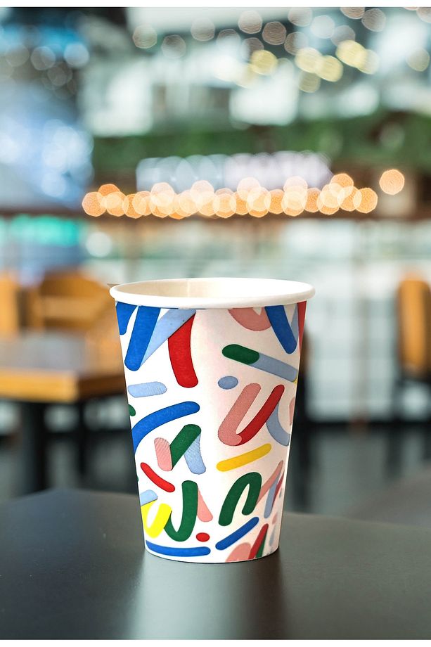 16 Oz Karton Bardak, 1. Sınıf Kaliteli Meşrubat Bardağı 25 Adet - 5