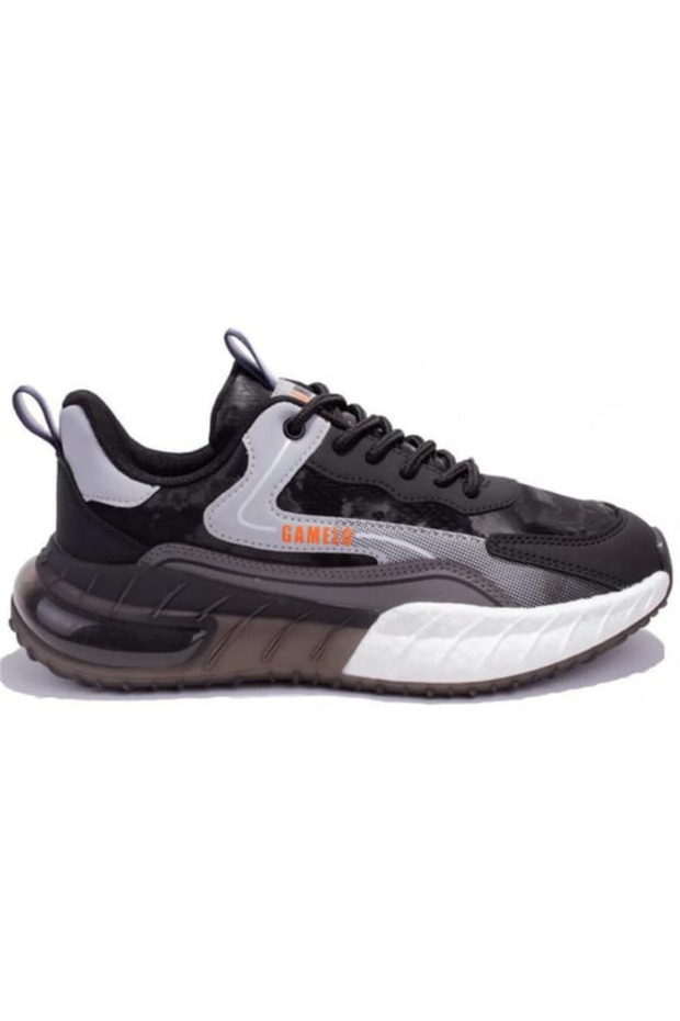 Long 23Km Men's Black (40-44) Casual Sports Shoes