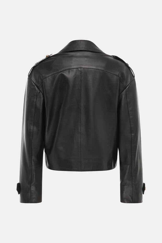 SİYAH DERİ CEKET - 2