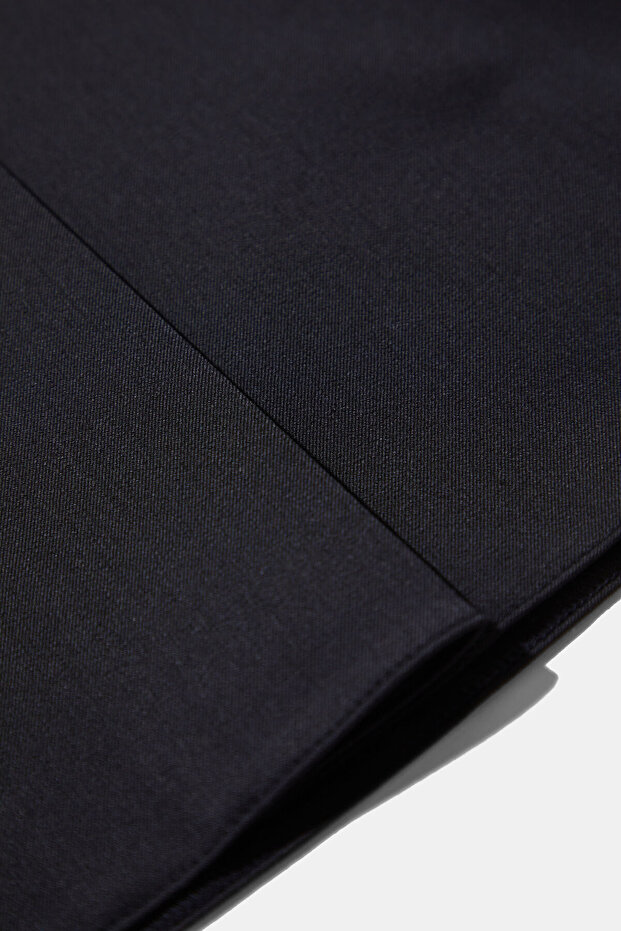 LACİVERT MİNİ ETEK - 4