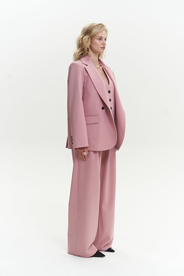 Kaylee Pembe Blazer - 4