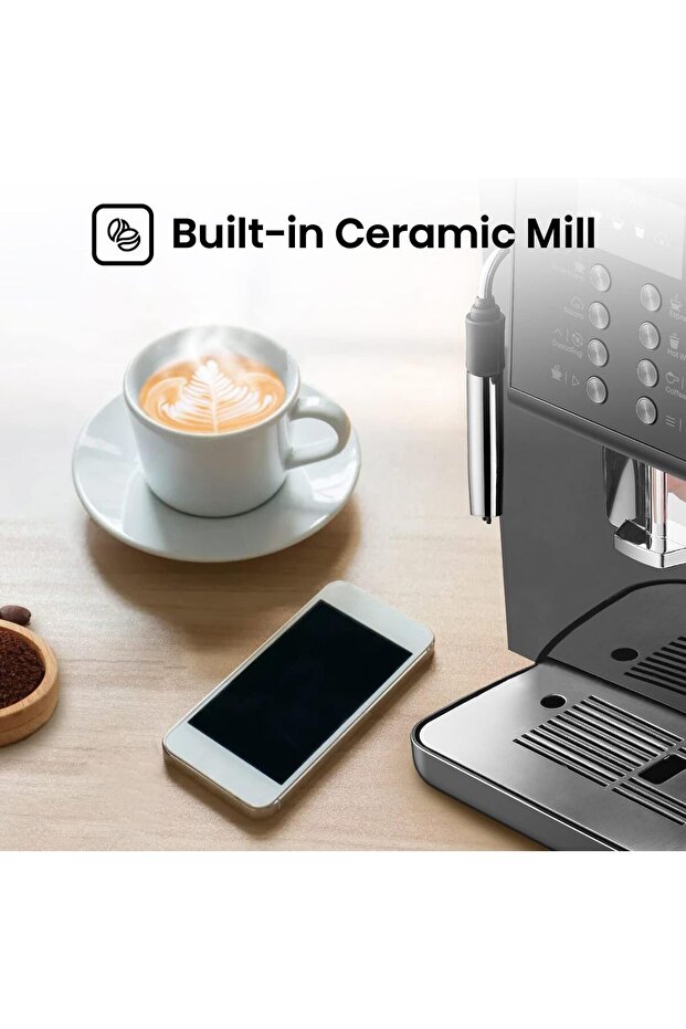 ماكينة قهوة إسبريسو أوتوماتيكية بالكامل، إصدار الإمارات العربية المتحدة HAUCMBK1S1 - 8
