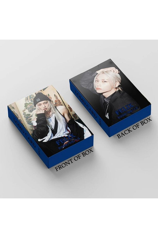STRAY KIDS '' Felix '' Çift Yön Baskılı Lomo Card Seti - 6