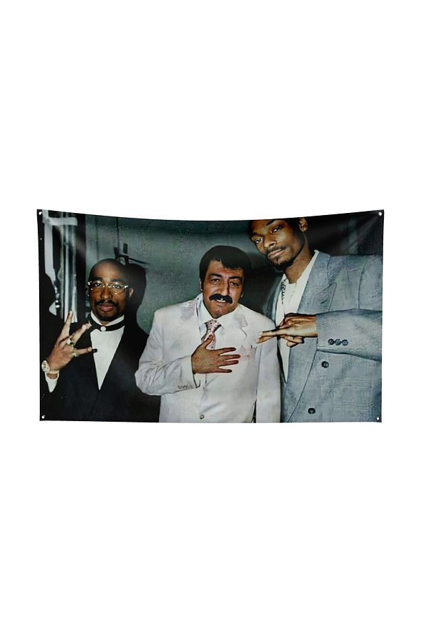 Müslüm Gürses - 2pac - Snoop Dogg - Poster Duvar Örtüsü - 2