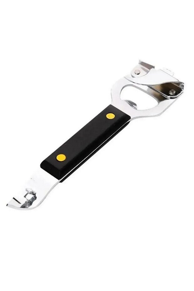 Bottle and Can Opener - Lid Opener Smooth Side Cut Can Bottle Tin Opener