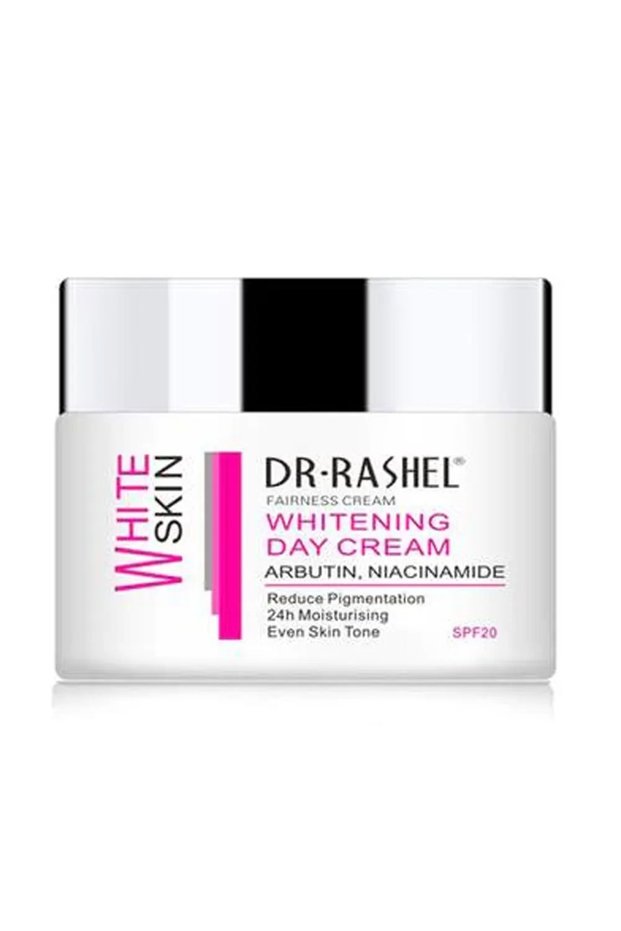 Dr. Rashel Whitening Day Cream 50G β Brightening, Hydrating, Anti-Dark Spot, UV Protection