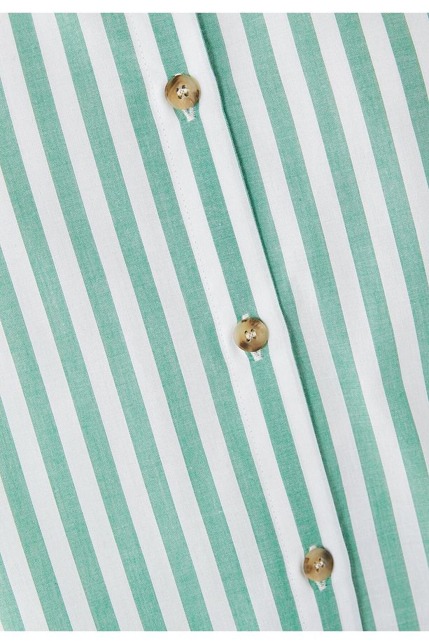 Şık Pamuklu Pijama Üstü - 4