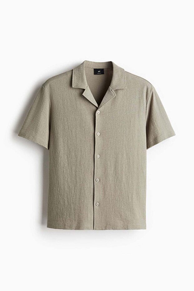 Regular Fit Jersey resort shirt