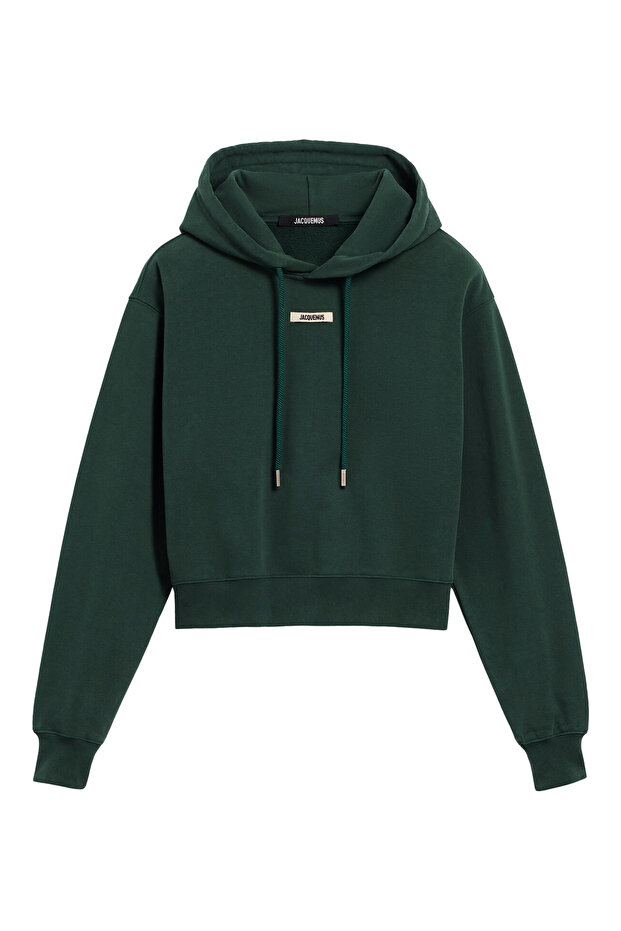 Stylish Green Hooded Sweatshirt