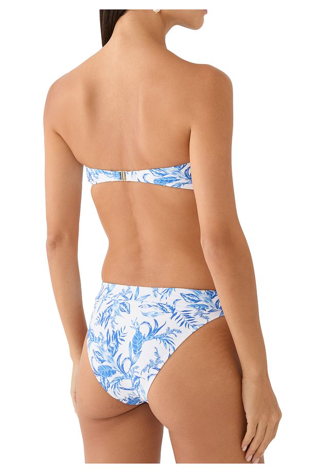 Mavi Yaprak Bikini Üstü - 3
