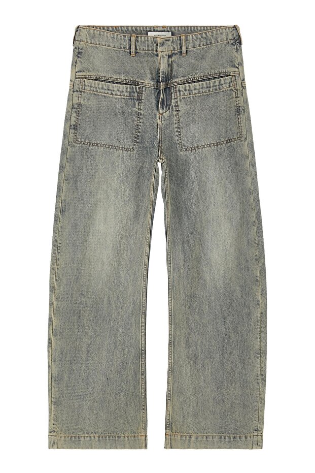 Unisex Relaxed Cut Oversized Jeans
