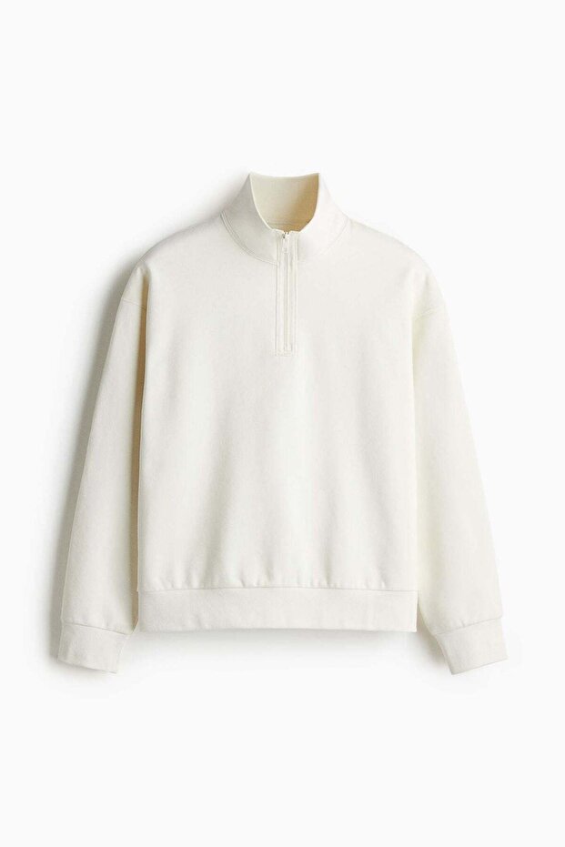 Loose Fit Zip-top sweatshirt