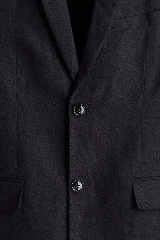 سترة من الكتان بقصّة Slim Fit - 3