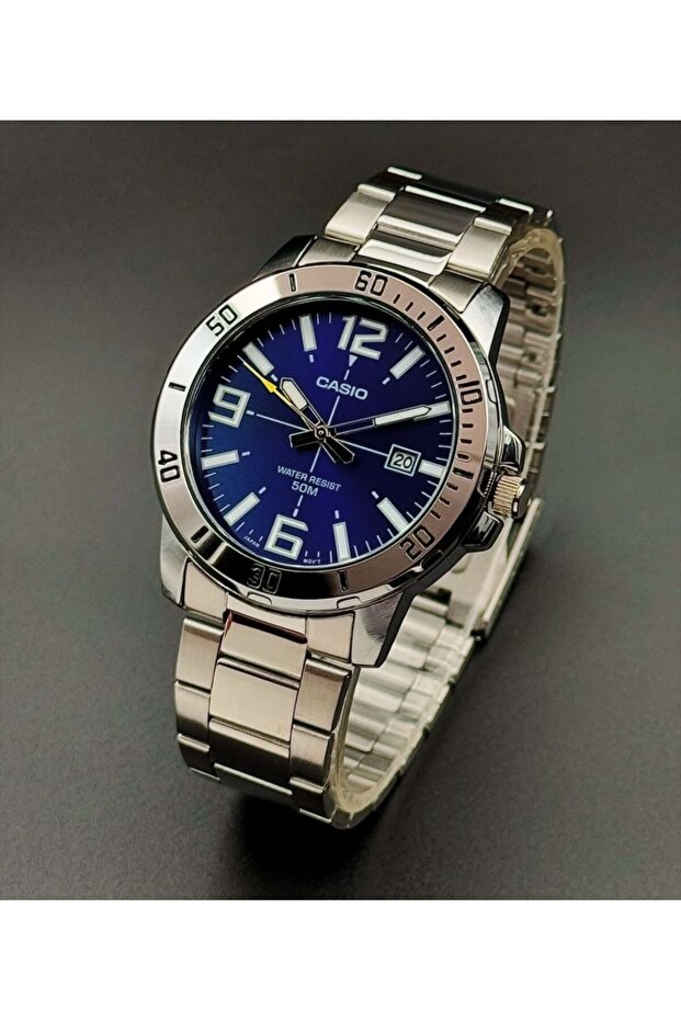 Casio Enticer Analog-Digital Water-Resistant Watch MTP-VD01D-2BVUDF - 2
