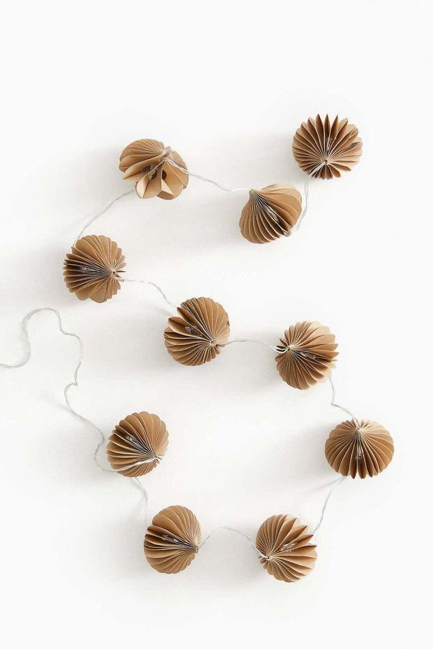 Paper lantern string lights