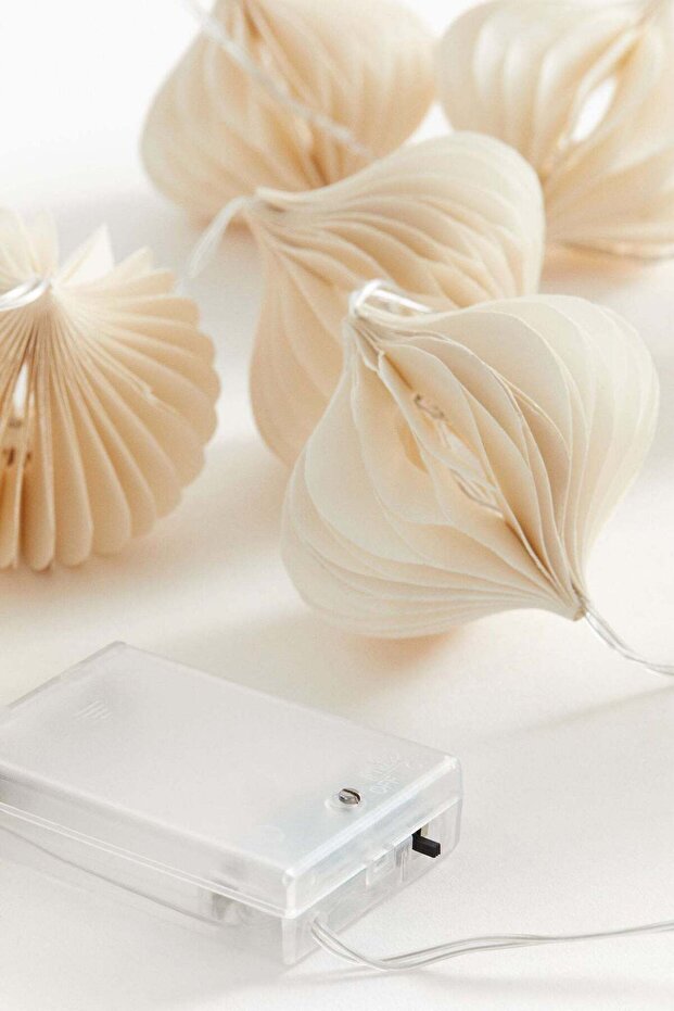 أضواء سلسلة الفوانيس الورقية - 1