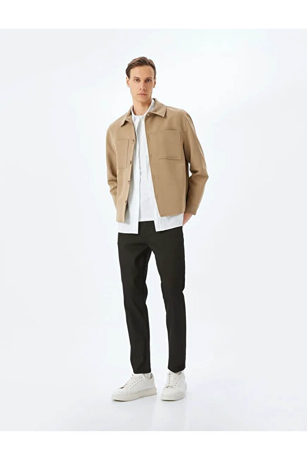 - Brad Jean Slim Fit Black Men 5Sam40061Nd