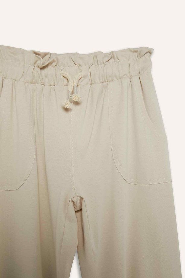 Kız Çocuk Esnek Belli Cepli Jogger Eşofman Altı Z8779A625SM - 8