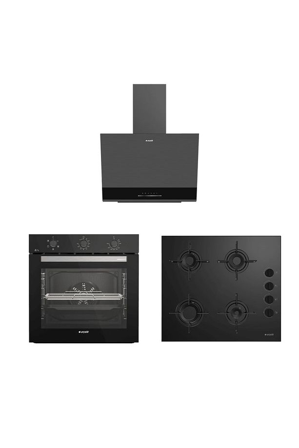 Yeni Nesil Ankastre Set 2 (AFC 231 S - ADE 606-2 D - OCD T 601-1 ES) - 1