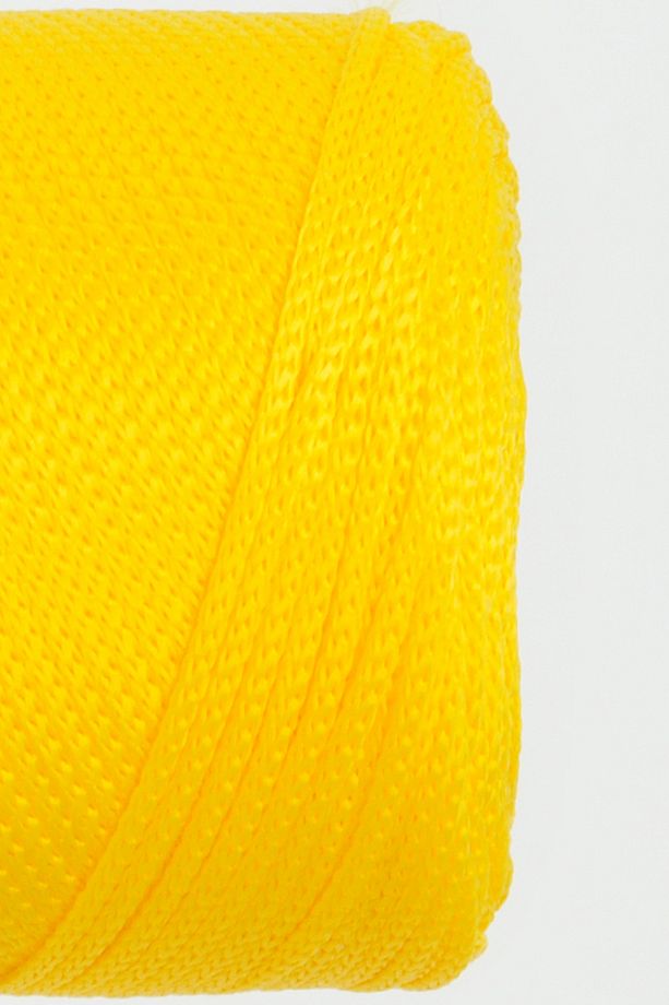 2 Mm - 200 gr Polyester Sarı Makrome Ipi Polyester Makrome Ip Supla Ip Ve Çanta Ipliği - 3