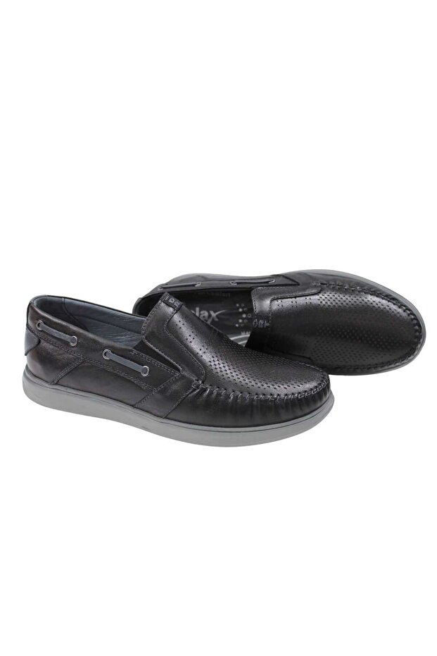 Genuine Leather Full Orthopedic Summer Laceless Men's Shoes