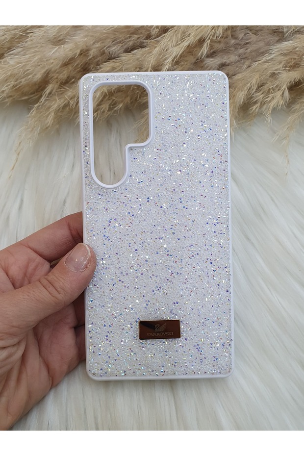 Samsung Galaxy S23 Ultra Compatible Luxury Swrovski Stone Case