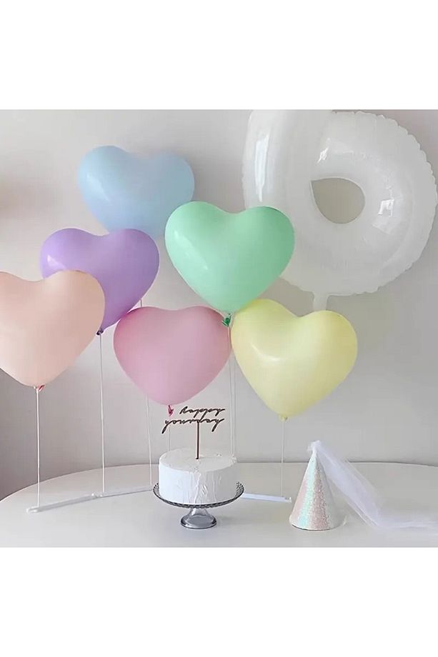 Yeni Model 8 Kollu 110 CM Balon Duvarı Standı Yerde Ve Masa Üzerilerinde Kullanıma Uygun - 7