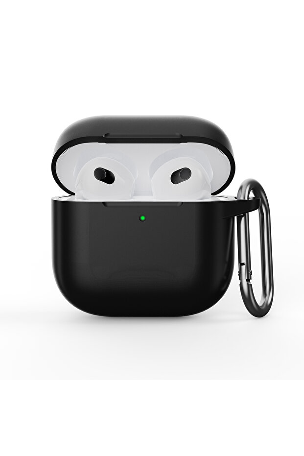 حافظة متوافقة مع Airpods الجيل 4، غطاء من السيليكون، حافظة حماية خلفية
