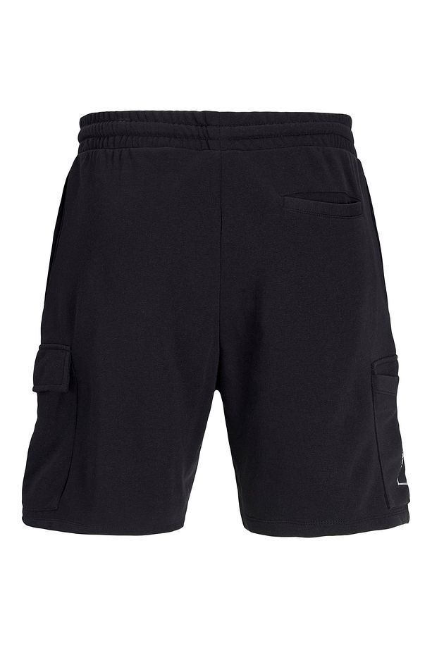 Jack Jones Jpstkane Scrıpt Sweat Shorts Mıd Erkek Siyah Şort 12269442-02 - 2