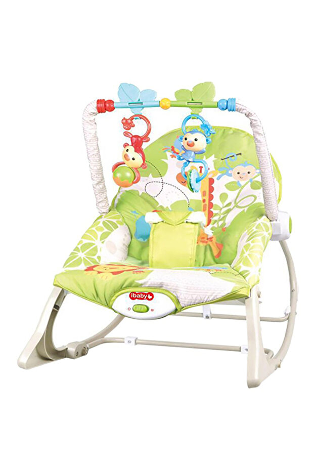 Infant Rocking Chair - Green/White