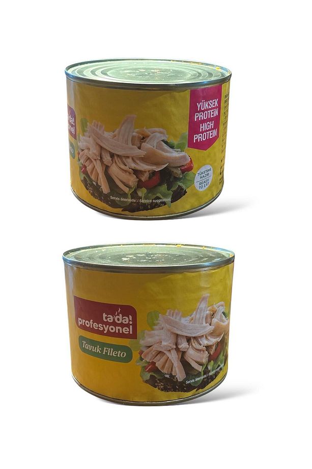 KONSERVE TAVUK FİLETO 1705 GR TÜKETİME HAZIR - 4