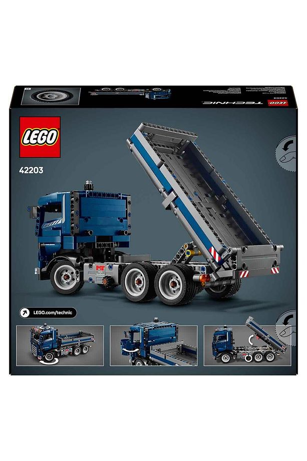 Technic Damperli Kamyon 42203 - 9 Yaş ve Üzeri İnşaat Seven Çocuklar için Yaratıcı Oyun - 4