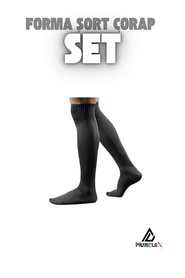 MuscleX Kaleci Forması Forma Şort Çorap Set Goalkeeper Jersey Kaleci Set Forma Şort Çorap MXKDyDF557 - 5