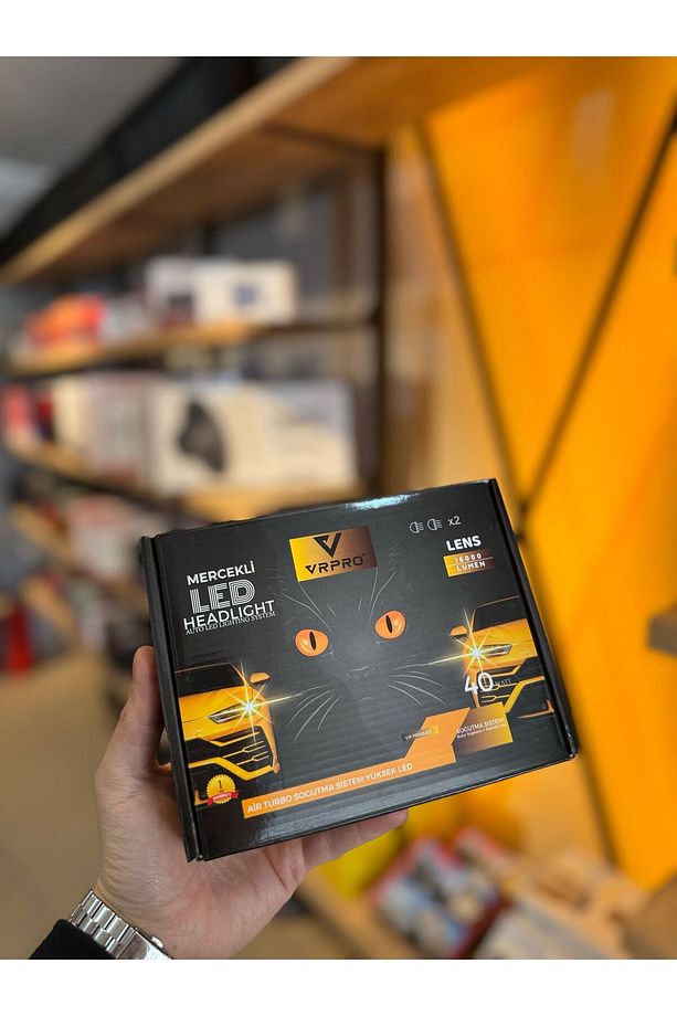 VRPRO H7 MERCEKLİ LED XENON 16000 LÜMEN - 1
