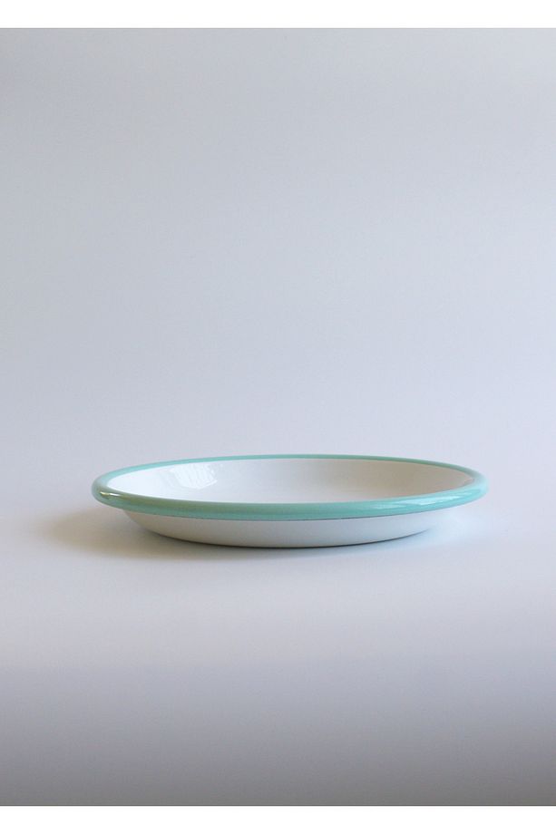 Emaye Tabak 18 cm Çocuk Yemek Tabağı Emaye Servis Tabağı Tabak Yemek Çocuk Serisi - 3