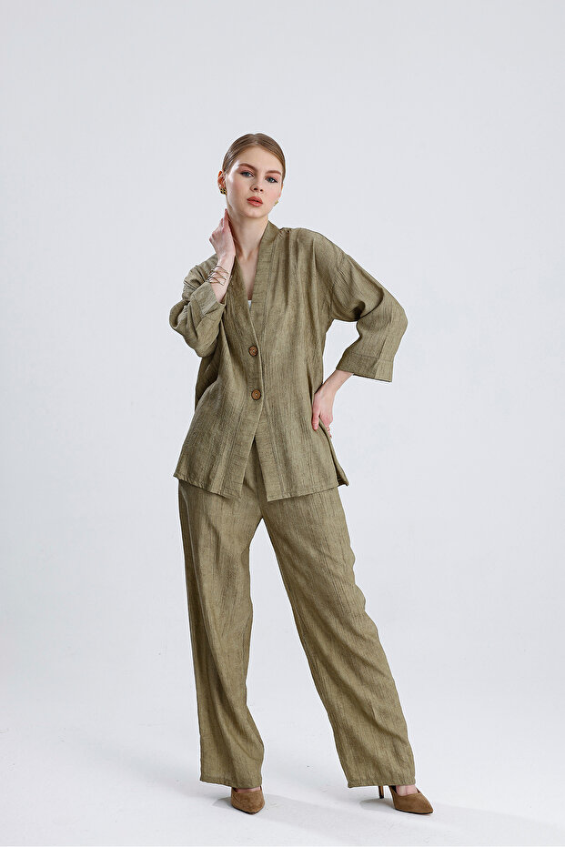 Summer Double Suit with Trousers