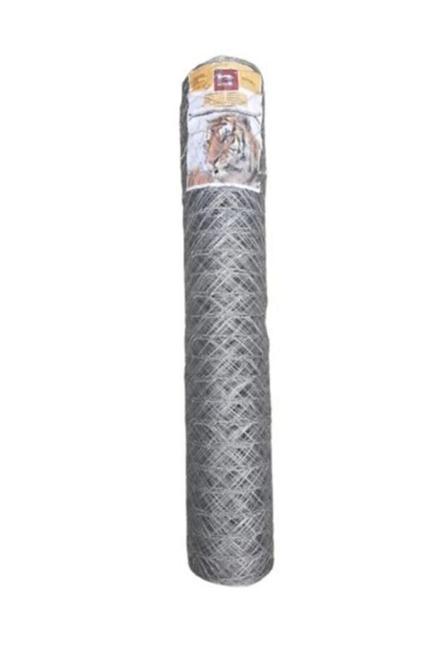 Bahçe Çit Teli Örgülü Tel 100cm Yükseklik 20mt Uzunluk 7x7 Göz Aralığı 1.1mm Kalınlık - 3