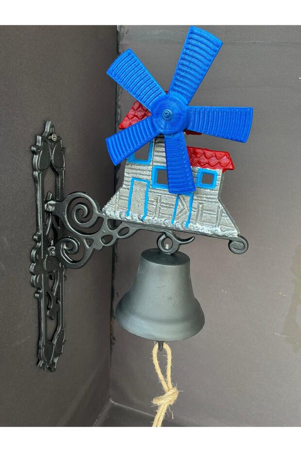 ANTİK TARZ DÖKME DEMİR KAPI ÇANI YELDEĞİRMENİ - 4