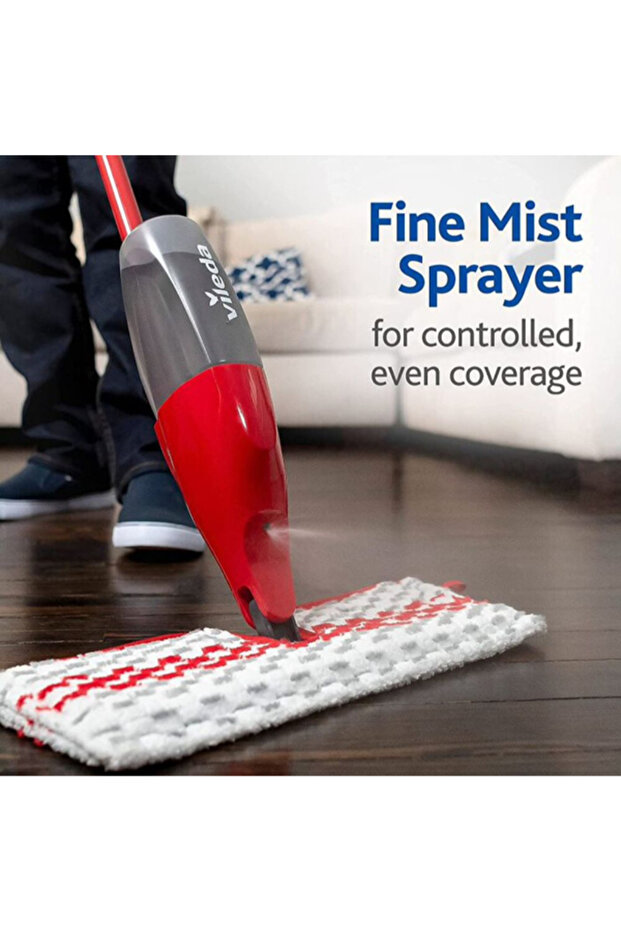 Spray and Clean Spray Mop with Tank - 16x12x145 cm - 5