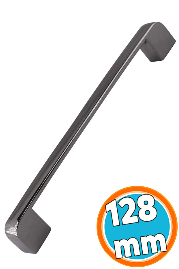 Furniture Kitchen Cabinet Drawer Cabinet Door Metal Handle Handle Handles Smoked 128 Mm-12.8 cm