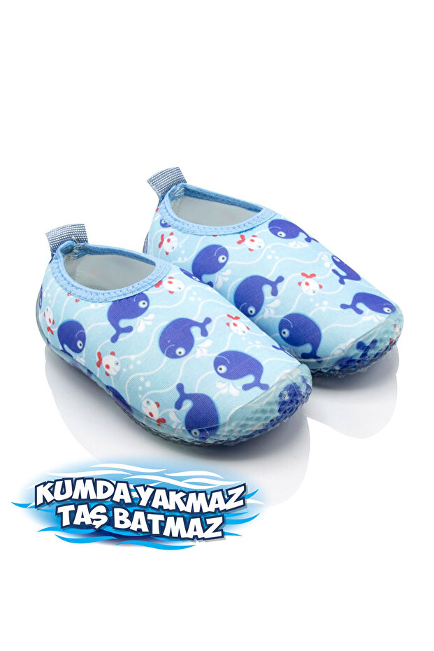 Whale Kids Sea Shoes Blue 20/25