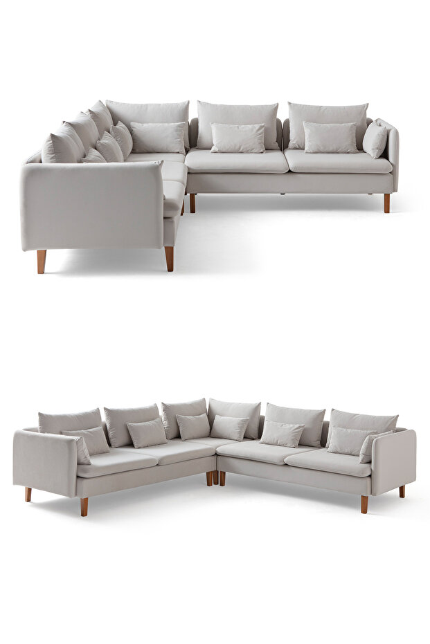 Flexy L Köşe Takımı KREM - 6