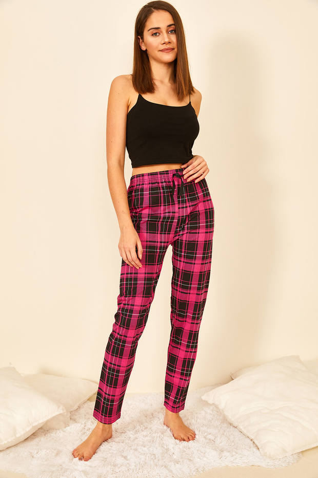 Colorful Cotton Printed Women's Pajama Bottoms