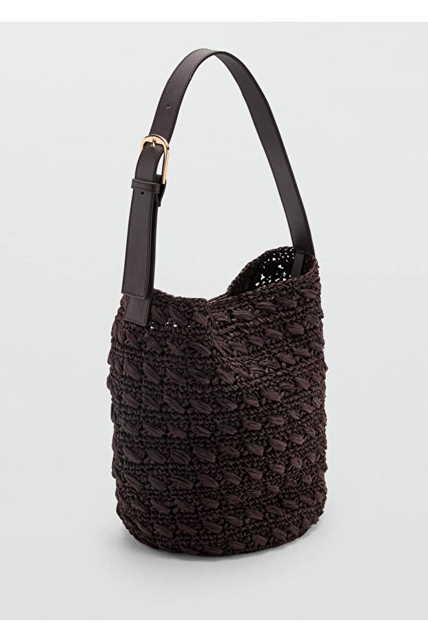 Doğal lifli omuz çantası - 1