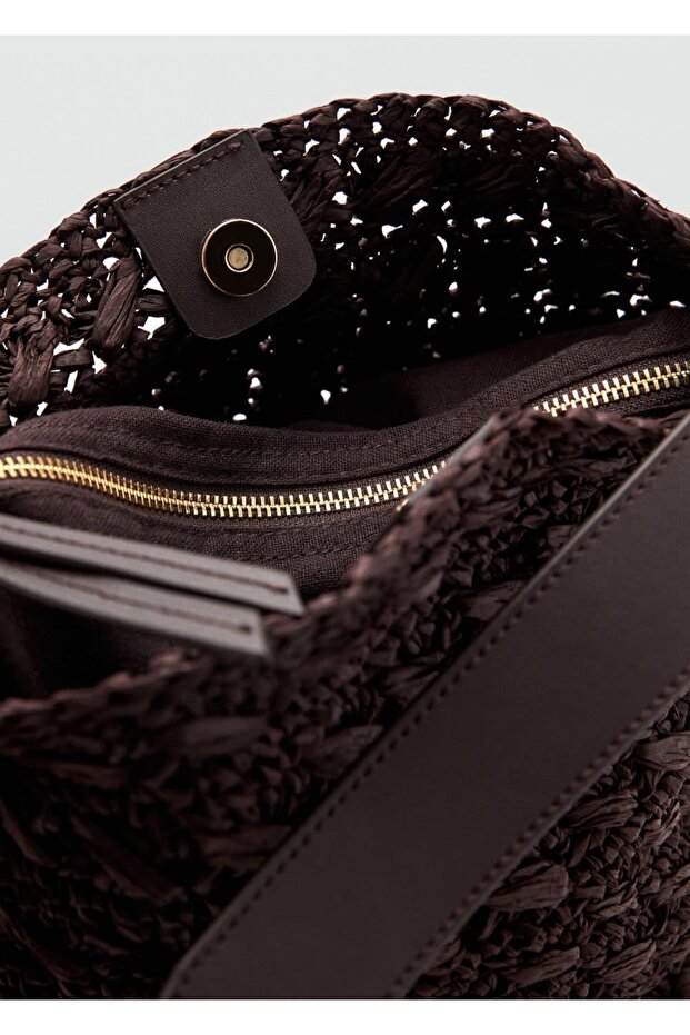 Doğal lifli omuz çantası - 4