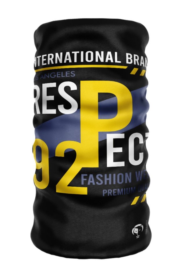 Respect Los Angeles Extreme Saemless Sports Neck Collar Bandana Buff Paphos Hair Band