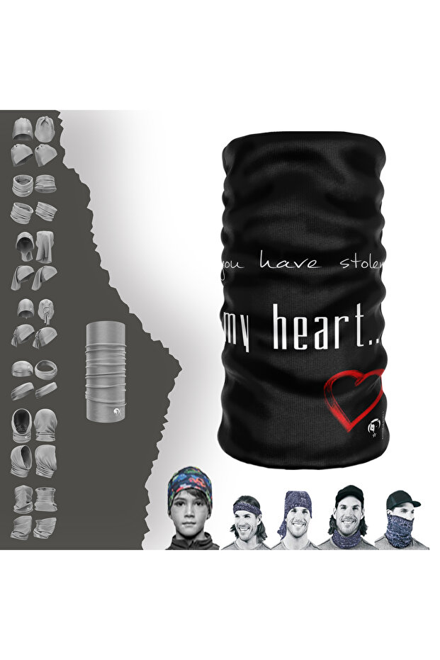 Extreme You Have Stolen My Hearth Buff Baf Neck Gaiter Bandana