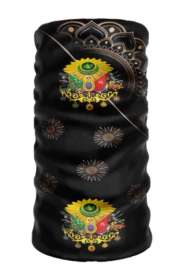 Ethnic Ottoman Buff Seamless Tube Neck Collar Bandana Balaklava