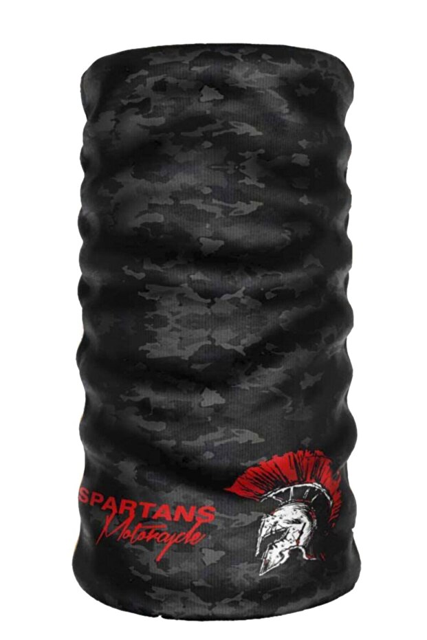 Spartans Motocycle Buff Seamless Tube Neck Collar Bandana Balaklava
